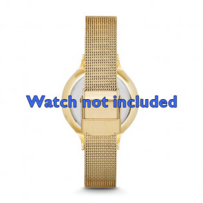 Correa de reloj Skagen SKW2150 Milanesa Chapado en oro 12mm